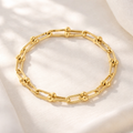 18K Gold Hardware Bracelet